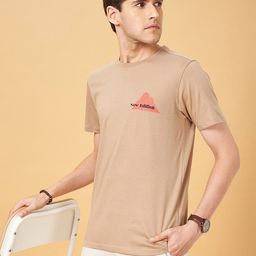 Urban Ranger by pantaloons Men Drop-Shoulder Sleeves Slim Fit T-shirt-image-97