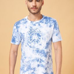 SF JEANS by Pantaloons Tie & Dye Cotton Slim Fit T-shirt-image-44