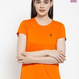 Friskers Pack Of 2 Slim Fit Round Neck Short Sleeves Cotton T-shirts-image-77
