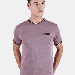 Duke Slim Fit Round Neck Short Sleeves Cotton T-shirt-image-66