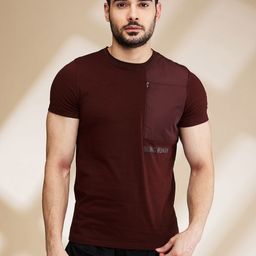 Being Human Men Henley Neck Pockets Slim Fit T-shirt-picture-16