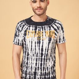 People Typography Printed Slim Fit T-shirt-image-18