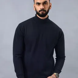 JADE BLUE Men Pure Cotton Applique Slim Fit T-shirt-picture-14
