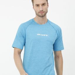 JOLGER Typography Printed Raglan Sleeve Rapid Dry Slim Fit Sports T-shirt-image-25