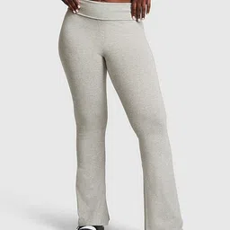 Victoria's Secret Women High Rise Foldover Flared Bootcut Trousers-picture-24