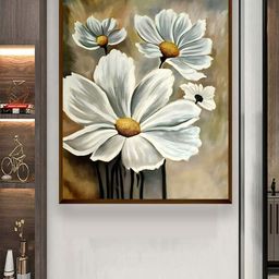 The Art House Brown & White Abstract Wall Art-image-69