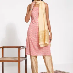 SHVAAS by VASTRAMAY Floral Printed Regular Kurta with Pyjamas & Dupatta-image-34