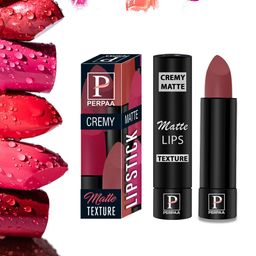 PERPAA Long Lasting & Waterproof Creamy Matte Lipstick With Vitamin E - Brick Red 110-image-80