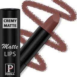 PERPAA Long Lasting & Waterproof Creamy Matte Lipstick With Vitamin E - Nude Brown 111-image-49