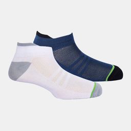 FREECULTR Unisex Pack Of 2 Patterned Low Cut Odour Resistant Socks-40