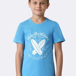 Van Heusen Boys Printed Pure Cotton T-shirt-picture-16