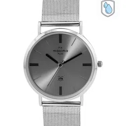 maxima Men Stainless Steel Bracelet Style Straps Analogue Watch 63991CMGI-47