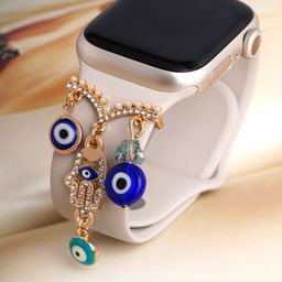 JOKER & WITCH Women Embellished Stone-Studded Enchanted Eye Watch Charms-10
