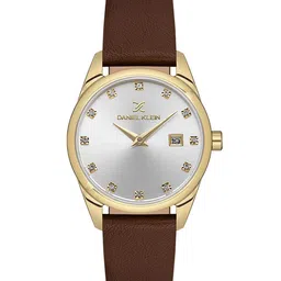 Daniel Klein Premium Men Embellished Dial & Leather Straps Analogue Watch DK.1.13664-3-picture-5