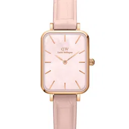 Daniel Wellington Women Quadro Pressed Rouge Square Analogue Watch- DW00100508-image-31