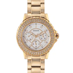 GUESS Women Bracelet Style Straps Analogue Multi Function Watch GW0410L2-image-86
