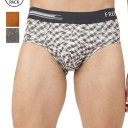 FREECULTR Men Pack Of 3 Basic Briefs-13