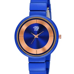 SWADESI STUFF Women Blue Embellished Dial & Straps Analogue Watch SDS 145 BLUE-picture-6