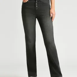 Pepe Jeans Women Straight Fit High-Rise Light Fade Stretchable Jeans-picture-35