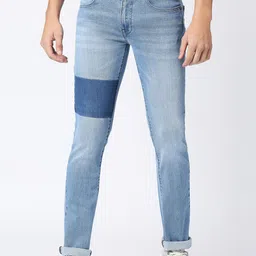 Pepe Jeans Men Slim Fit Light Fade Clean Look Stretchable Jeans-image-60