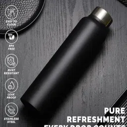 5 needs 1 Ltr Stainless Steel Sipper Water Bottle (Assorted)-picture-9