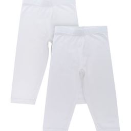 Bodycare Kids Girls Pack Of 2 White Capris-picture-6