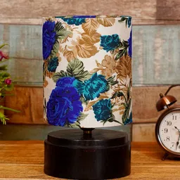 Foziq  Brown Printed Table Lamp-23