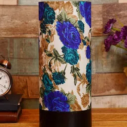 Foziq Brown & Blue Printed Table Lamps-37