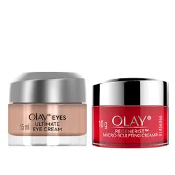 Olay Regenerist Micro-Sculpting Hydrating Cream 10g & Ultimate Eye Cream 15ml-5
