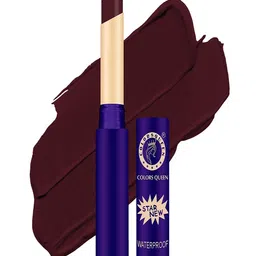 Colors Queen Star New Queen Lips Non-Transfer Waterproof Matte Lipstick - Wine Maroon 827-28