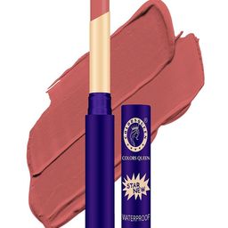 Colors Queen Star New Queen Lips Non-Transfer Waterproof Matte Lipstick - Nude 824-25