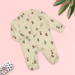 MeeMee Infant Christmas Printed Rompers-44