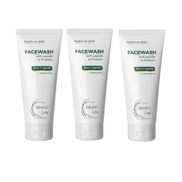 Nature's Law Set of 3 Glow & Hydrate Face Wash with Peptide & Probiotic - 100 ml each-18