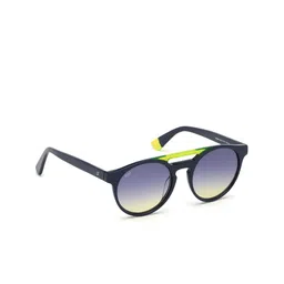 WEB EYEWEAR Unisex Round Sunglasses with UV Protected Lens We02625190W-image-2