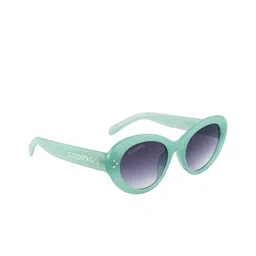 Gold Berg Unisex Black Lens & Blue Cateye Sunglasses with UV Protected Lens-15