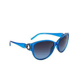 DressBerry Women Blue Lens & Blue Cateye Sunglasses with UV Protected Lens DB-P8556-C9-image-87