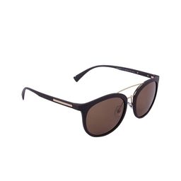 MARC LOUIS Unisex Brown Lens & Brown Oval Sunglasses with UV Protected Lens-7