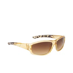 YK Unisex Kids Brown Lens & Orange Sports Sunglasses with UV Protected Lens-image-81