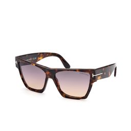 Tom Ford Women Printed Full Rim Cateye Sunglasses with UV Protected Lens FT0942 59 55B-image-33