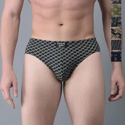 Dollar Bigboss Pack Of 7 Printed Low Rise Hipster Assorted Briefs MBBR-09-CZYBRF-PO7-2024-picture-32