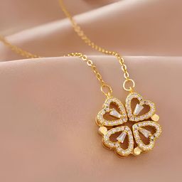 KARISHMA KREATIONS Gold-Plated Stainless Steel Chain-image-10