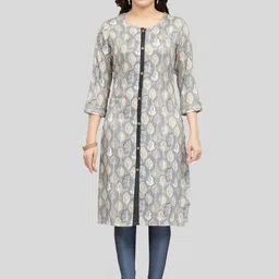 Saree Swarg Ethnic Motifs Printed Straight Regular Kurta-image-46