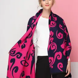 JC Collection Women Printed Woollen Scarf-image-74