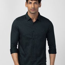 SPYKAR Men Slim Fit Printed Casual Cotton Shirt-image-96