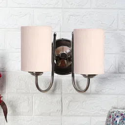 Devansh White Metal Contemporary Cylinder Shaped Wall Lamp-image-56