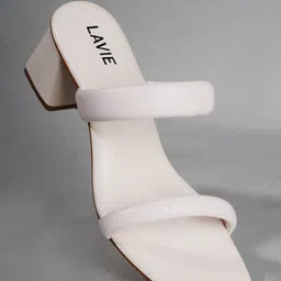 Lavie Double Strap Block Heels-15