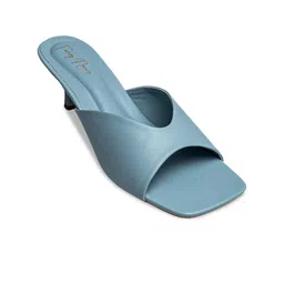 Dapper Feet-Fancy Nancy Open Toe Kitten Heel Mules-20