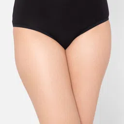 Clovia Women Black Printed Mid-Rise Hipster Brief-54