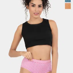 Trylo 3-Pcs Printed Hipster Briefs Flirtie Panty Print-20-Printed Colours-2XL-picture-10