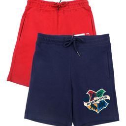 Harry Potter by Wear Your Mind Boys Set Of 2 Navy Blue Printed Harry Potter Shorts-image-94